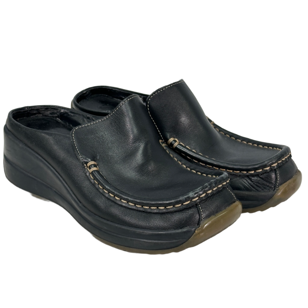 ALDO Hunger Y2K Square Toe‎ Slip On Clogs 6